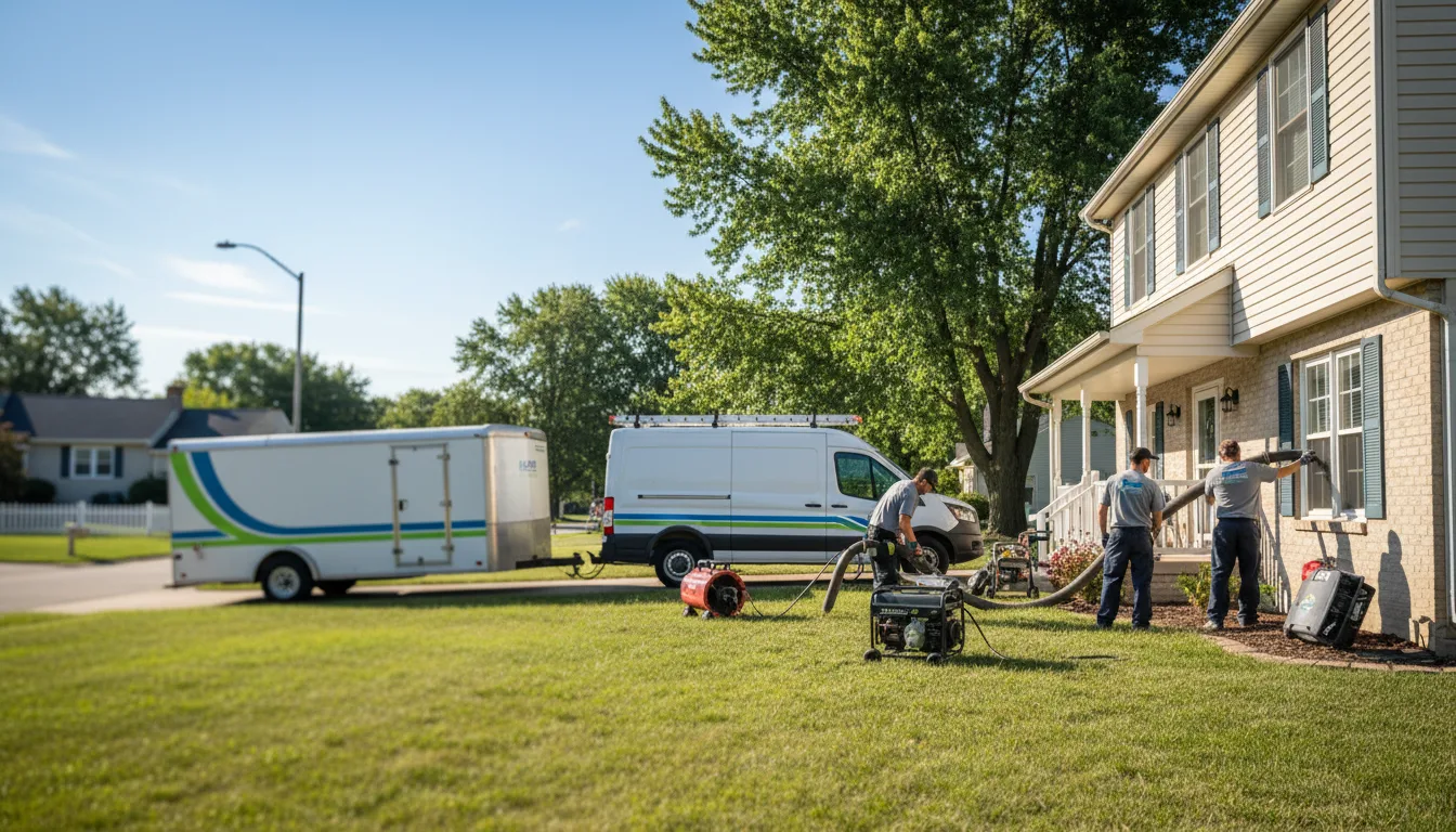Flooded Basement Restoration And Cleanup With Repair in Canby, MN near me